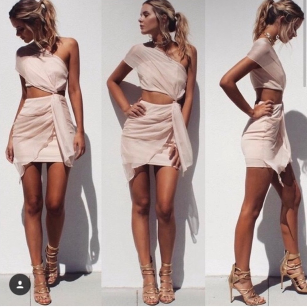 Sabo skirt Zuri dress draped two piece dress Grecian